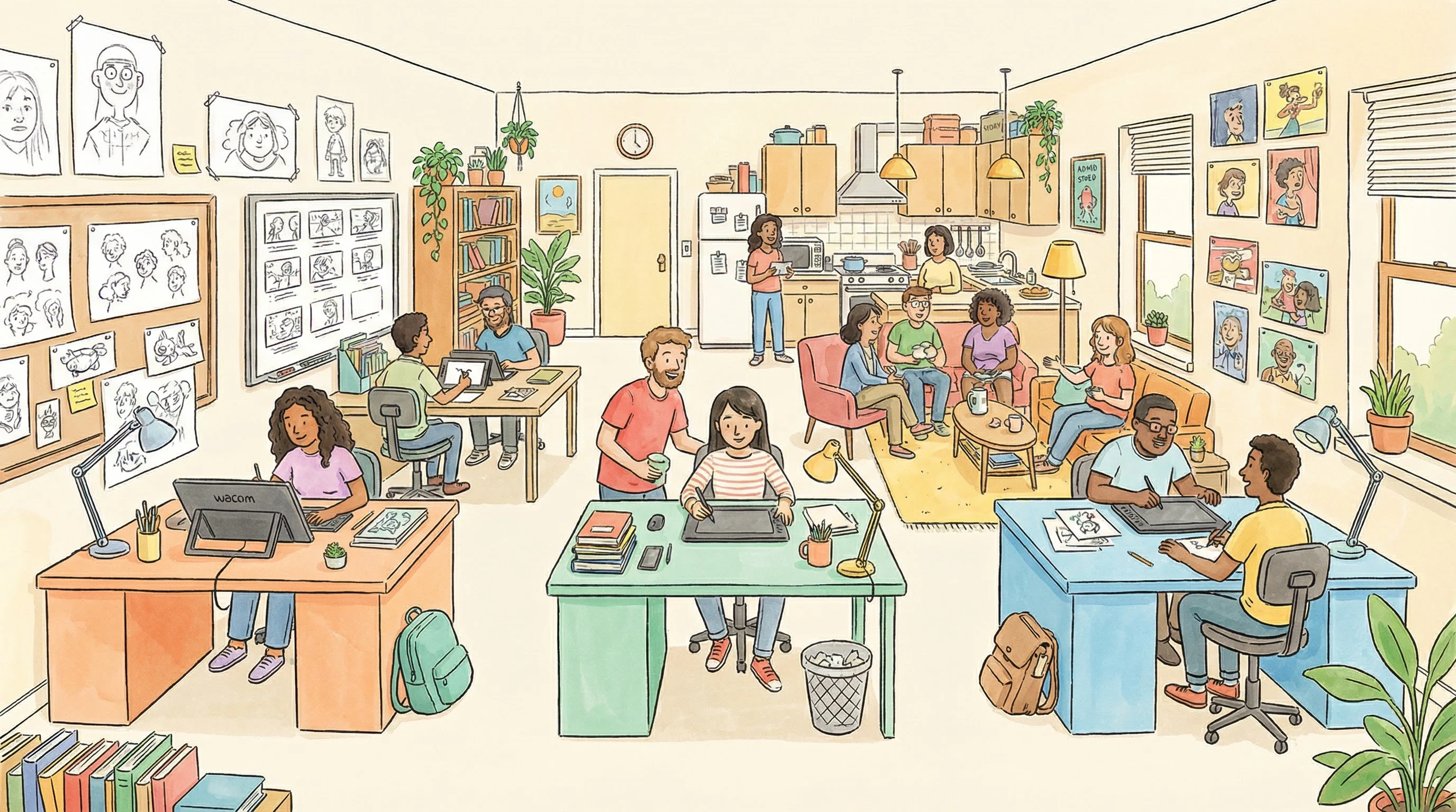 暗网｜全网原创国产视频免费观看 | 动手不累动画师社区工作空间 - 创作者协作交流场景